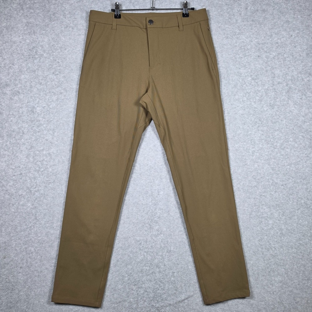 Lululemon Pants Mens Sz 31x29 Brown Commission Pant Classic ABC Tapered LM5AEWS